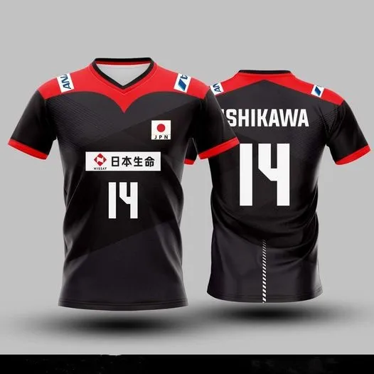 Meiji University Volleyball Team Tシャツ Japan 2022 World Championships Collection – VW Volleyball
