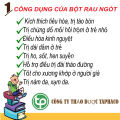 Bột rau ngót nguyên chất 100g. 