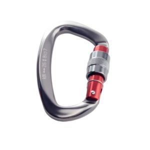 MADEWITH 25KN Professional Safety Carabiner 7Colors Mountaineering Protective Equipment Aluminum Climbing Buckle High Quality 5999mm D Shape Key Hooks