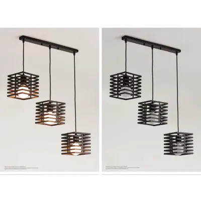 Modern Design Pendant Lights / Dining Lamps / Lampu Gantung Siling / Ceiling Pendant Light / Ceiling Lamp / Lighting E27/ Pendant Light Metal Black Cage Loft Hanging Lamp for Restaurant Kitchen Living Room Kitchen Drop Light Indoor Lighting