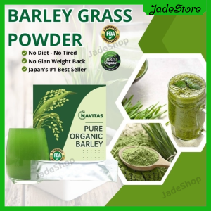 NAVITAS PURE ORGANIC BARLEY GRASS Barley Grass Powder Organic For Lose Healthy Weight Body Detox