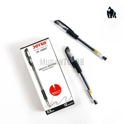Pulpen Joyko JK-100NT Gel Pen / Ballpoint Bolpen Pena Jel 0.5 mm Needle Tip [PER LUSIN]