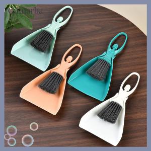 [Cumarba] Mini Broom Dustpan Set Desktop Clean Brushes Table Keyboard Drawer Corner Clean Tool Household Cleaning Tools Small Gap Brush