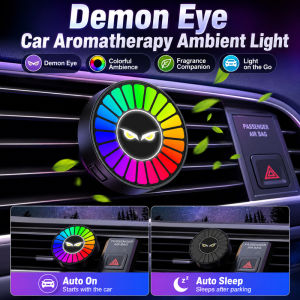 Evil Eye Car Aromatherapy Ambient Light Car Perfume Air Freshener Aromatherapy Diffuser Long Lasting Light Fragrance Car Interior Decoration