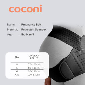 COCONI Pregnancy Belt | Korset Penyangga Kehamilan | Penyangga Perut Ibu Hamil
