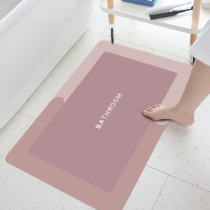 Soft Diatom bathroom mat anti slip Super absorbent Floor carpet Quick-Drying Rug Toilet Doormat Bedroom mats 40*60cm