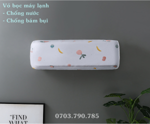 [HCM]Vỏ Bọc Máy Điều Hòa Chống Nước Chống Bụi - Loại 1HP & 1.5HP (1 Ngựa & 1.5 Ngựa)