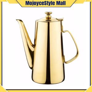 【Free Shipping】 Stainless Steel Tea Kettle Non- Slip Handle Cold Water Kettle Large Capacity Water Pot Wide Mouth for Home Office