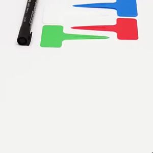 [1Pc White]Plastic Flower Sticker for Planting Pots Waterproof Plant Name Tags for Horticulture and Succulents 6RAX
