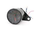 E&M Universal Motorcycle Tachometer LED Screen DC 12V Meter Gauge 1000 RPM 13K Speedometer for Honda Yamaha Suzuki. 