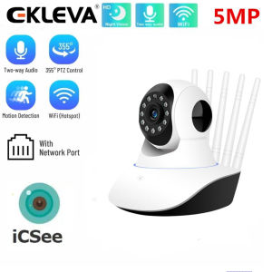 EKELEVA Smart Home WIFI Camera IP Wireless Surveillance Two Way Audio CCTV Pet Baby Monitor Security Indoor Camera