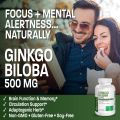 Viên uống hỗ trợ não và trí nhớ Ginkgo Biloba 500mg Bronson thuần chay [Hàng Mỹ]. 
