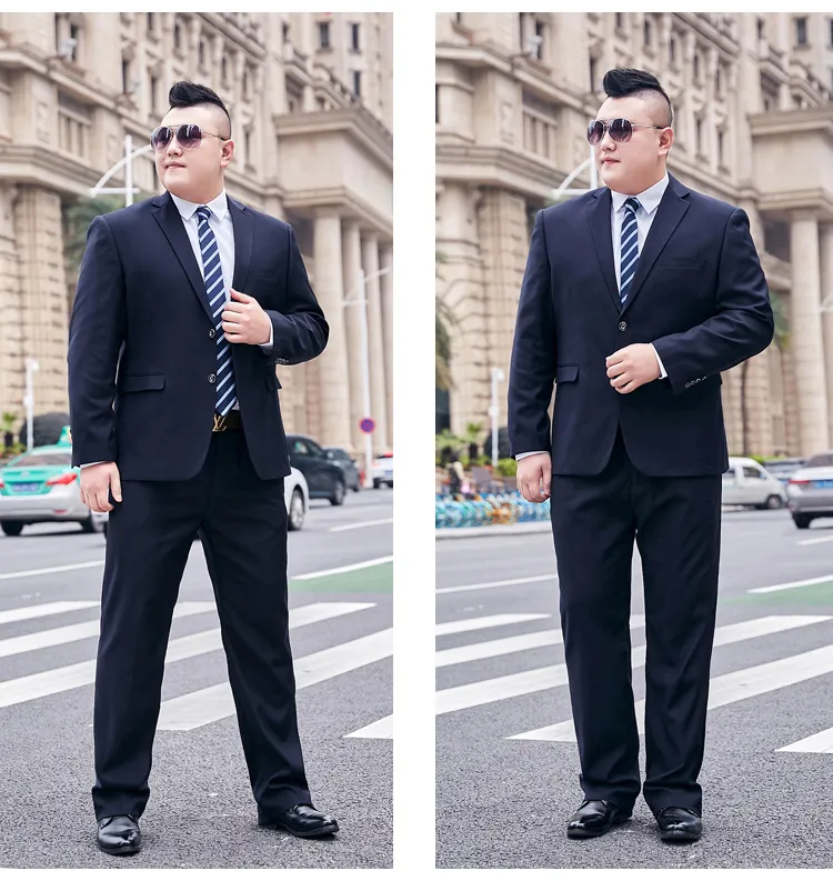 Fat man wedding on sale suit