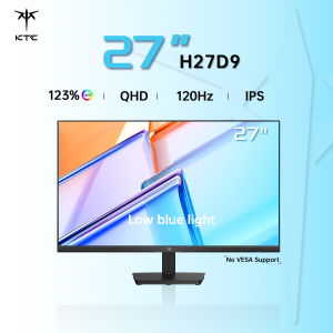 KTC 27" 2K QHD IPS 120Hz Gaming Monitor 2560×1440 Productivity Monitor Professional Office Monitor H27T13/H27D9
