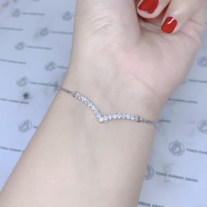 Gelang Tangan Xuping Gold Silver Model Serut Permata Puji 116