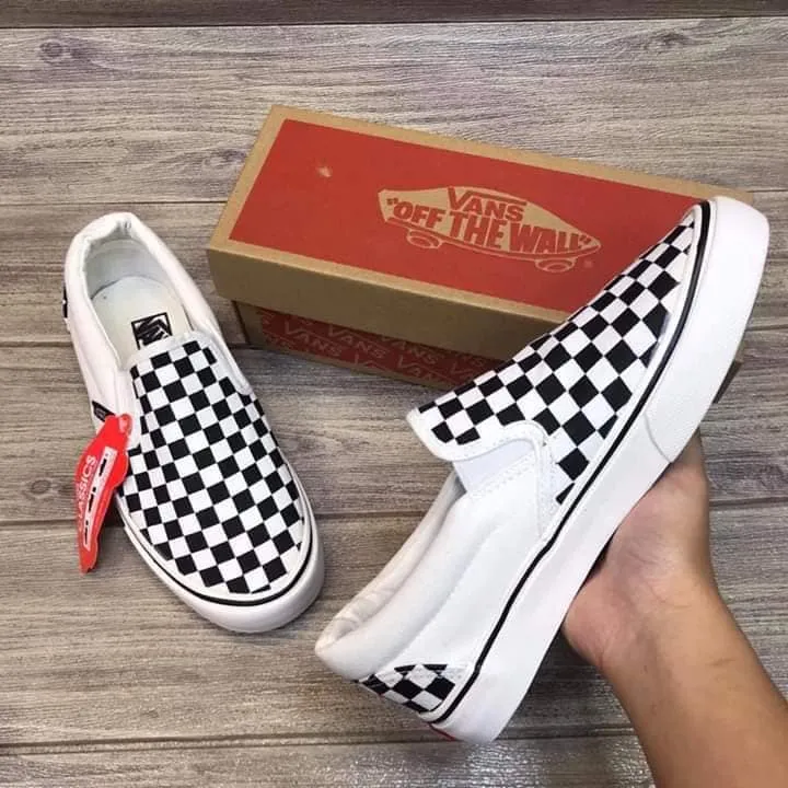 Chequered vans outlet womens