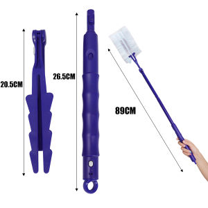 50Pcs Multi Disposable Duster Refills Bulk Replacement White Replacement Head for Cleaning  Electrostatic Dust Removal Mops Home Office Blinds Car Surface Duster Clean Tool