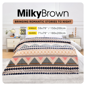 Fluffy Plush Blanket Bohemian Flannel Soft Warm Comfortable Single Queen Gaoge Bohemian Series