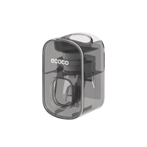 Ecoco Toothbrush Holder Toothpaste Dispenser Squeeze Wall-mounted Storage Rack Bathroom Accessories Waterproof