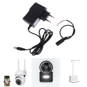 100-240V đến 1.5V1A cung cấp điện với 2pin Cáp LR3 LR6 LR14 LR20 Eliminator thay thế 1PC 1.5V AA AAA