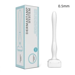 Dermastamp System 140 / Derma Stamp 140 Drs 140 Dermastamp System 140 Pin Multistep Stamp Roller Hair Loss Treatment Microneedling Micro Roller 0.5/1.0mm
