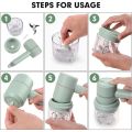《 𝟯 𝗦𝗣𝗘𝗘𝗗𝗦 》2 In 1 Electric Egg Beater Mixer Wireless Garlic Food Chopper Pengadun Tepung 多功能搅拌器 NWD. 
