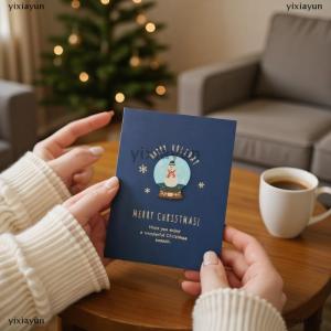 [COD] yixiayun Merry Christmas Cards Set With Envelope New Year Wishes Christmas Gifts Decorative Greeting Xmas Postcards For Xmas 2026