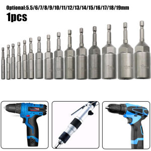 ดอกสว่านหัวหกเหลี่ยมความยาว80มม.ไขควงบล็อกลมซ็อกเก็ตแม่เหล็ก