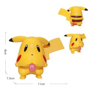 DOWNA Phim hoạt hình Hình Togepi Dòng sản phẩm thú cưng Elf PVC Hình Bulbasaur Dễ thương Di động Mô hình Psyduck Đồ trang trí bàn làm việc ô tô