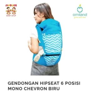 Omiland gendongan Hipseat Chevron warna biru OBG6011 harga tercantum harga 1pcs