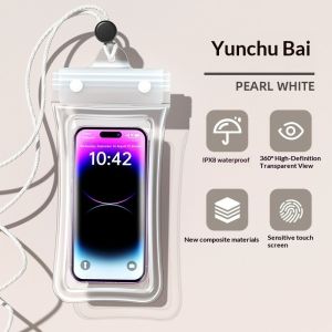 Yzlong tiên tiến bao đựng điện thoại chống thấm nước với màn hình cảm ứng IPX8 đánh giá cho lặn và cuộc phiêu lưu ngoài trời