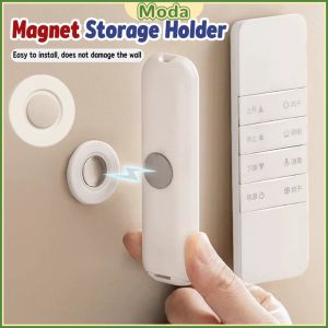 MO. Remote Controller Magnet Storage Holder Nail-Free Self Adhesive Storage Hook 1Pc