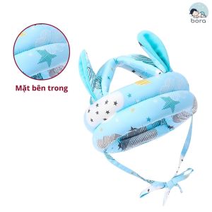Mũ bảo vệ đầu Pipo cho bé mũ chống ngã chống va chạm in hình họa tiết xinh xắn
