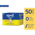 Equal Gold อิควล โกลด์ ผลิตภัณฑ์ให้ความหวานแทนน้ำตาล ขนาด 50 ซอง 0 แคลอรี. 