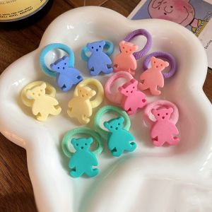 MD-C770 Ikat Rambut Mini Anak Perempuan 10IN1 Motif Love Korean Fashion / Set Aksesoris Rambut Anak Karakter Lucu Import