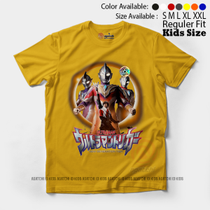 Baju Kaos Atasan Anak Laki - Laki Agatchi Motif Ultraman Triger