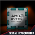 AMD Ryzen 5 9600X 7600X3D 7600X 7500F 6Cores 12Threads Socket AM5 PCIe5.0 CPU Processor. 