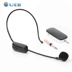 UHF Headset Wireless Microphone with Receiver for Teaching Voice Am/plifier