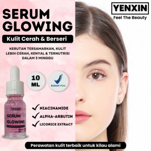 Serum Glowing / serum Pencerah Wajah / serum Pemutih / Serum Pemutih Tubuh / Serum BPOM / Serum Penghilang Flek Hitam / Serum Penghilang Noda Hitam Pria Wanita