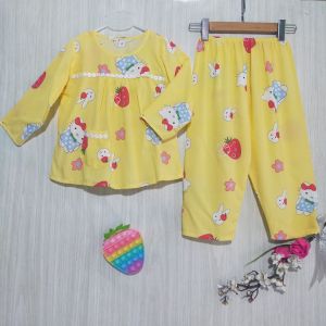 [HCM] Size XL (37g-40kg) l Bộ tole dài bé gái TITI SHOP l Phối ren [Ảnh thật]