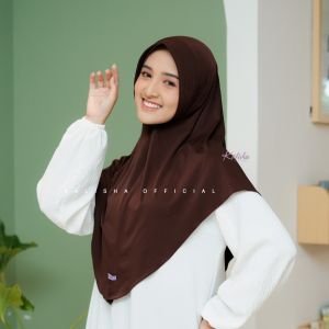 Hijab Bergo Instan Jersey Premium Hamidah Latifa Pet Tebal Sport Wanita By Kalishaofficial