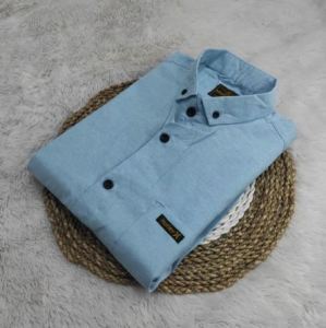 Kemeja Polos Pria Model Slimfit Motif Polos Kerah Kemeja Lengan Pendek Idola id