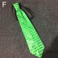 LED Blinking SequinTie Light Up Bow Tie Wear Props Wedding Party Supplies Birthday Gift Decoration Unisex Sparkly Elasticated Tie Blinking Flash Tie Performance Decoration  Wedding Party Supplies. 