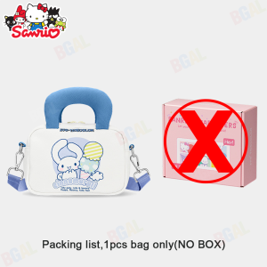 100% Authentic Sanrio Kuromi Crossbody Bag Kids Bags for Girls Handbag Cinnamoroll Soft Birthday Gift 35015