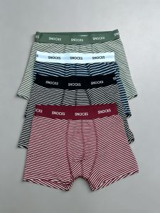 Mengnate mens boxer briefs set - 100% cotton comfortable and breathable
