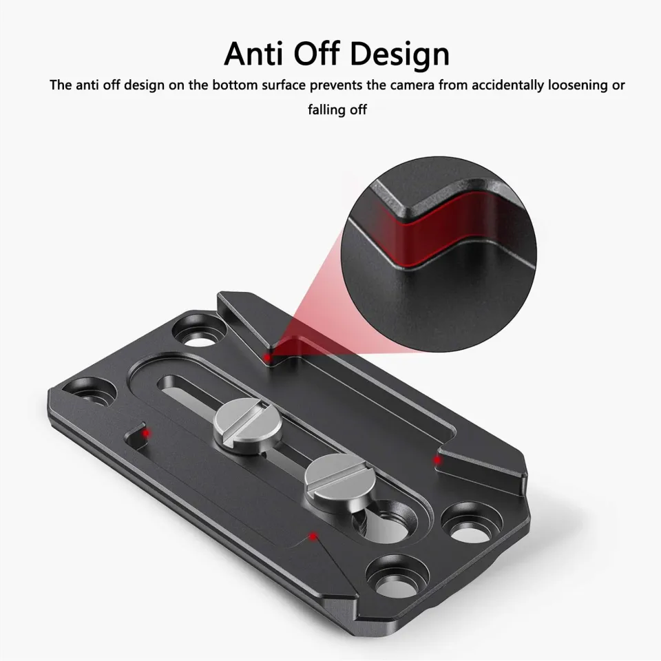 Quick Release Camera Tripod Adapter Quick Release Plate Dovetail