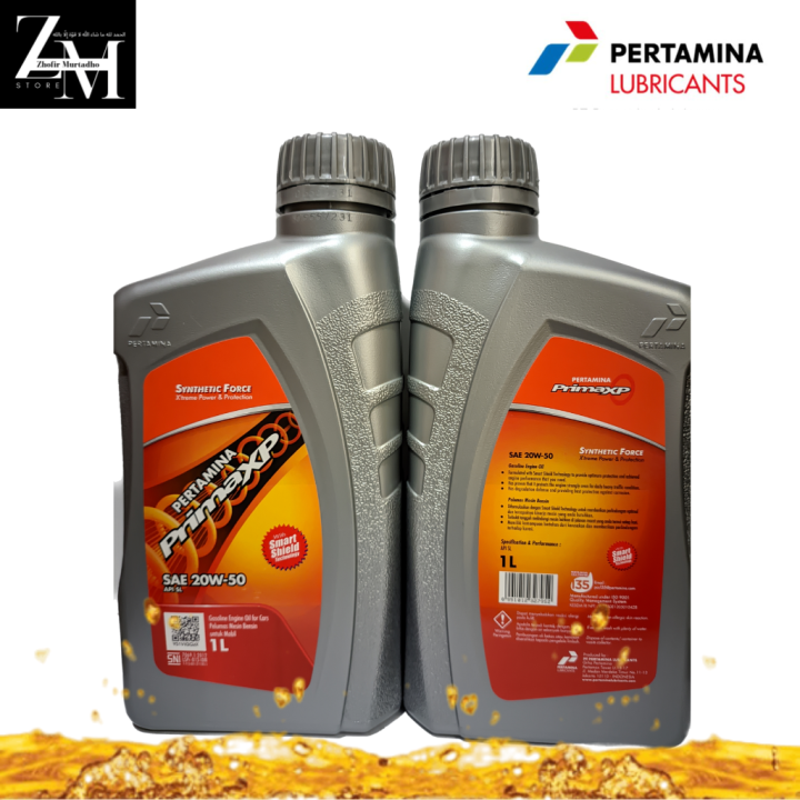 Prima XP 20W50 1lt 100% ASLI PERTAMINA