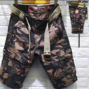 AIStore051 celana pendek loreng cargo import