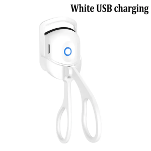 FOCANO Heated Eyelash Curler fast heat up within 10s 24 hours long lasting Electric Eyelash Curler 2Temperature Modes with USB Rechargeable safe lash curler quick natural curling eye lashes