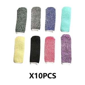 10pcs Protective Finger Sleeves Finger Cover For Injury Prevention Suitable For Diverse Tasks In Home And Garden
